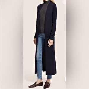 Theory Torina Light Linen Knit Cardigan